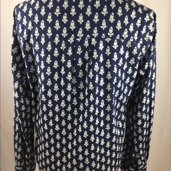 J Crew factory print blouse. Small. - Picture 3 of 4